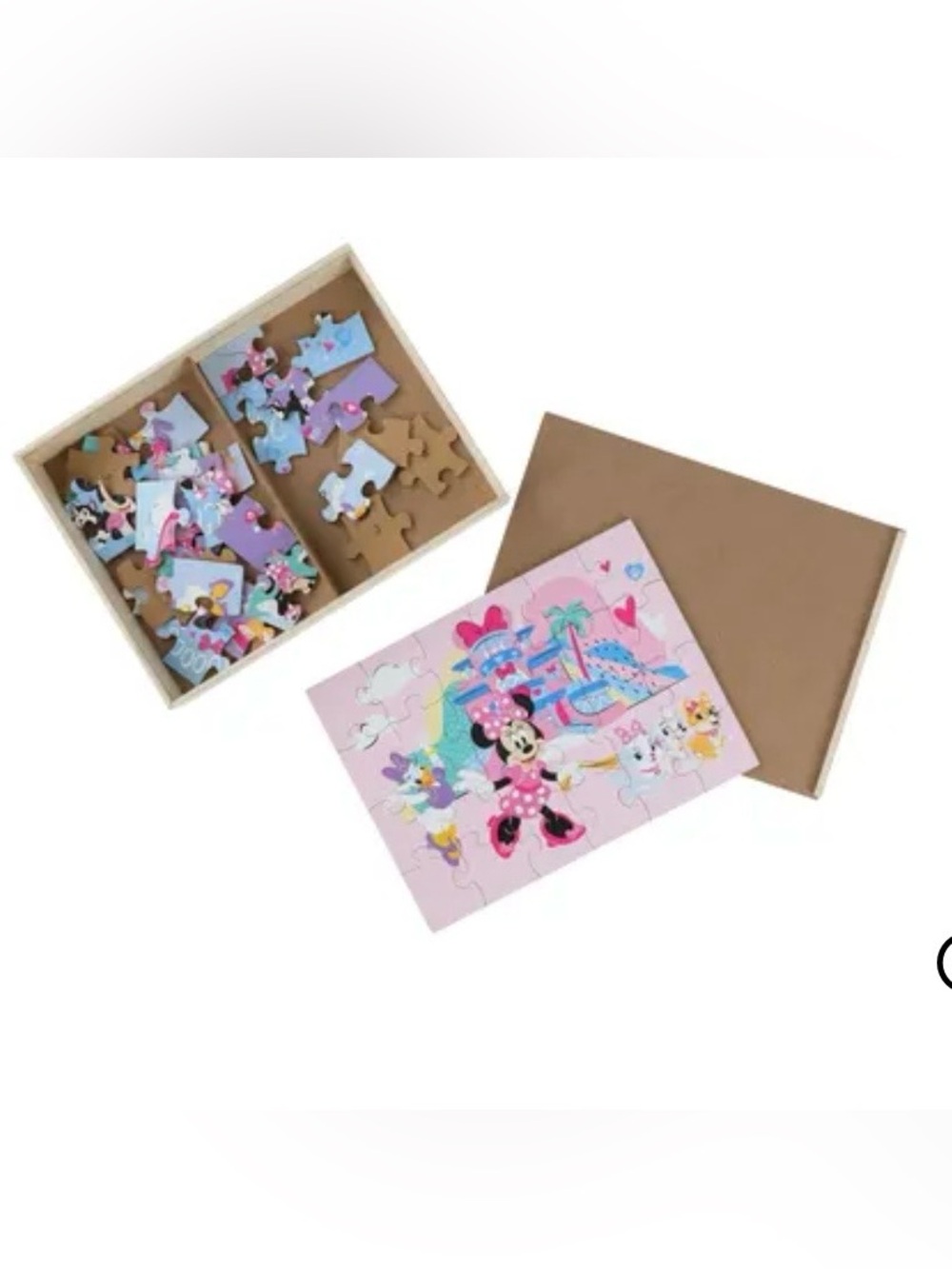 Disney Minnie Mouse Wooden Puzzle Set - 5 Pack - Picture 5 of 5